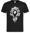 Чоловіча футболка World of Warcraft sign Чорний фото