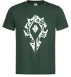 Чоловіча футболка World of Warcraft sign Темно-зелений фото