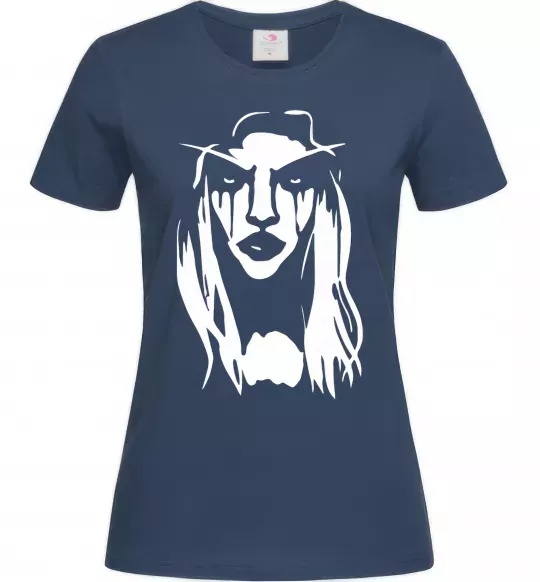 Жіноча футболка The Dark Lady Темно-синій фото