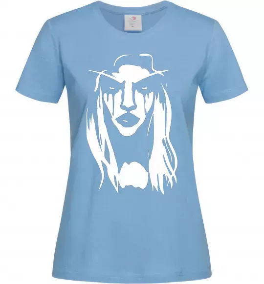 Жіноча футболка The Dark Lady Блакитний фото