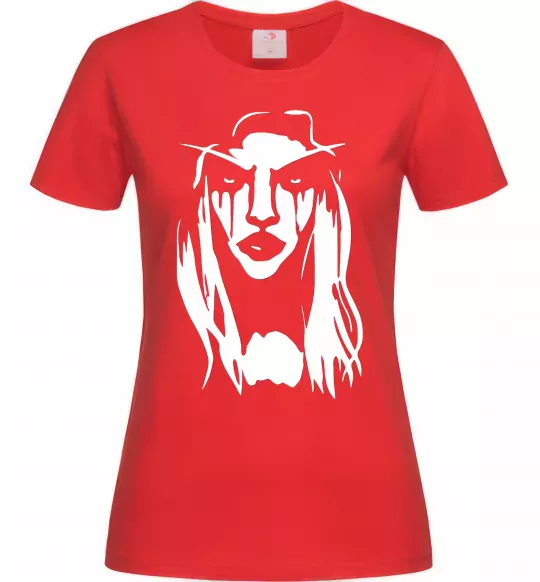 Жіноча футболка The Dark Lady Червоний фото
