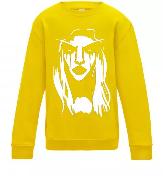 Дитячий світшот The Dark Lady Сонячно жовтий фото