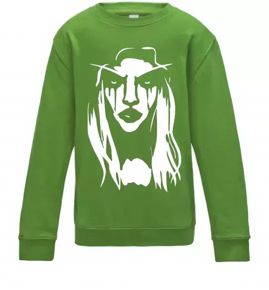 Дитячий світшот The Dark Lady Лаймовий фото