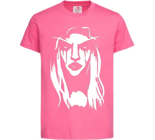 Дитяча футболка The Dark Lady Яскраво-рожевий фото