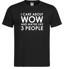 Чоловіча футболка I care about WoW Чоловіча футболка I care about WoW