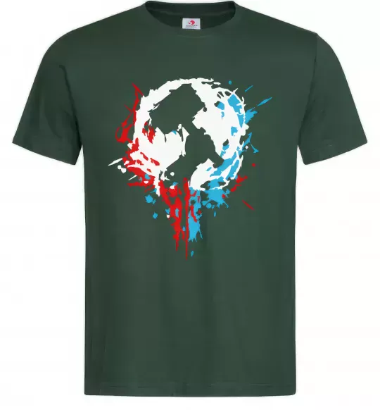 Мужская футболка Towelliee Logo Темно-зеленый фото