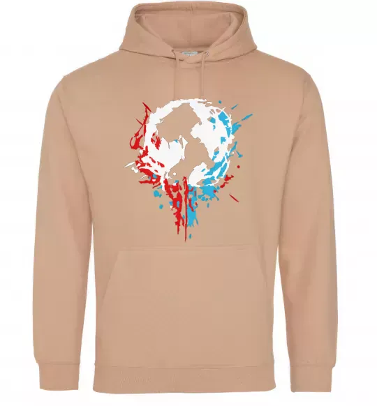 Жіноча толстовка (худі) Towelliee Logo Пісочний фото