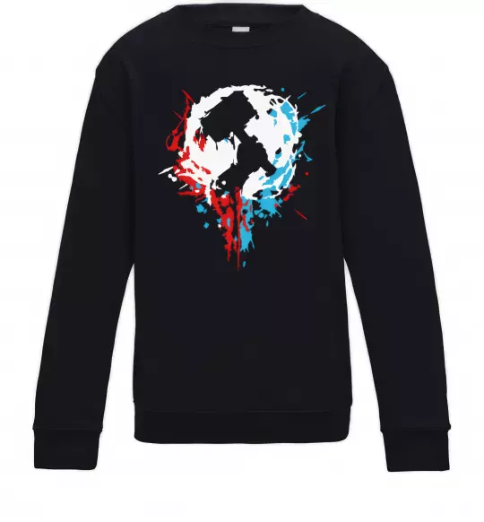 Дитячий світшот Towelliee Logo Чорний фото