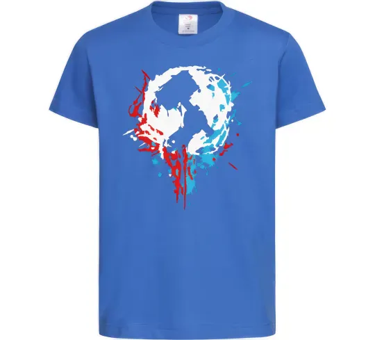 Дитяча футболка Towelliee Logo Яскраво-синій фото