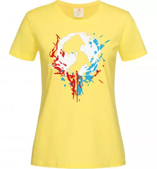 Женская футболка Towelliee Logo Лимонный фото