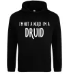 Женская толстовка (худи) I am not a nerd i am druid Черный фото