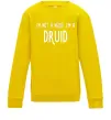 Дитячий світшот I am not a nerd i am druid Сонячно жовтий Дитячий світшот I am not a nerd i am druid Сонячно жовтий фото