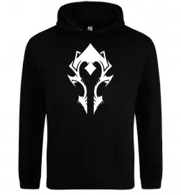Чоловіча толстовка (худі) Horde crest Чорний фото