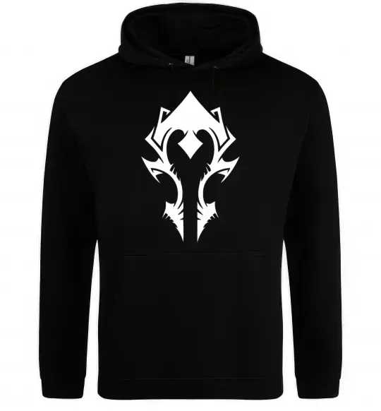 Жіноча толстовка (худі) Horde crest Чорний фото