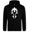 Жіноча толстовка (худі) Horde crest Чорний фото