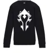 Детский Свитшот Horde crest Черный фото