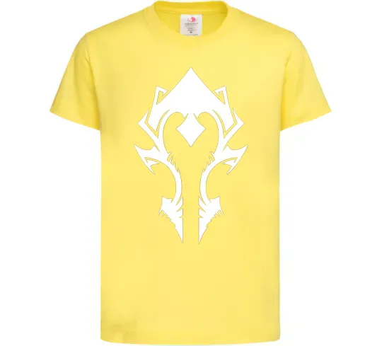 Детская футболка Horde crest Лимонный фото
