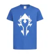 Дитяча футболка Horde crest Яскраво-синій фото