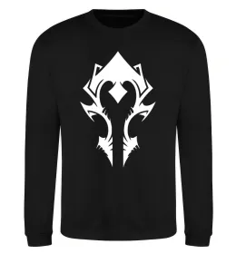 Світшот Horde crest Чорний фото
