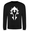 Світшот Horde crest Чорний фото