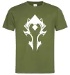 Чоловіча футболка Horde crest Оливковий Чоловіча футболка Horde crest Оливковий фото