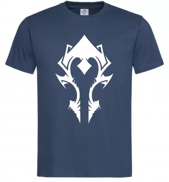 Чоловіча футболка Horde crest Темно-синій фото