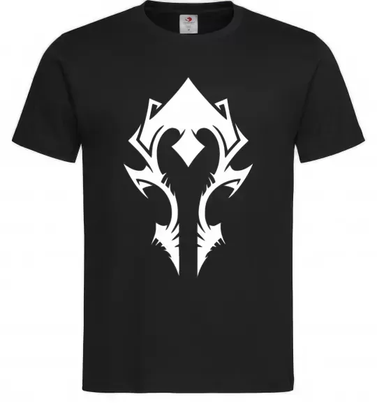Чоловіча футболка Horde crest Чорний фото