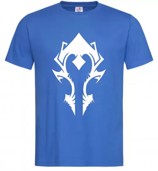 Чоловіча футболка Horde crest Яскраво-синій фото