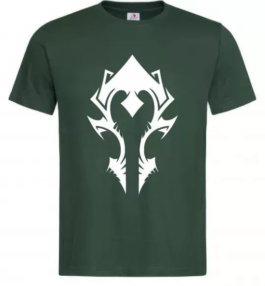 Чоловіча футболка Horde crest Темно-зелений фото