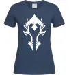 Жіноча футболка Horde crest Темно-синій фото