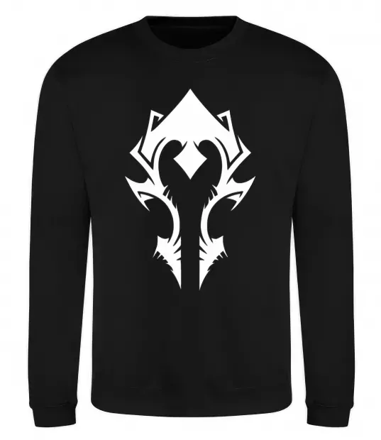 Світшот Horde crest Чорний фото