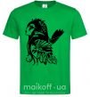 Мужская футболка Warcraft Elf Зеленый фото