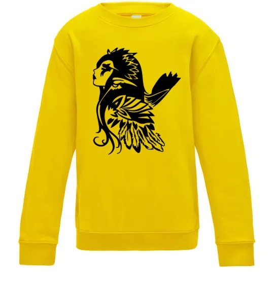 Дитячий світшот Warcraft Elf Сонячно жовтий фото