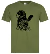 Чоловіча футболка Warcraft Elf Оливковий Чоловіча футболка Warcraft Elf Оливковий фото