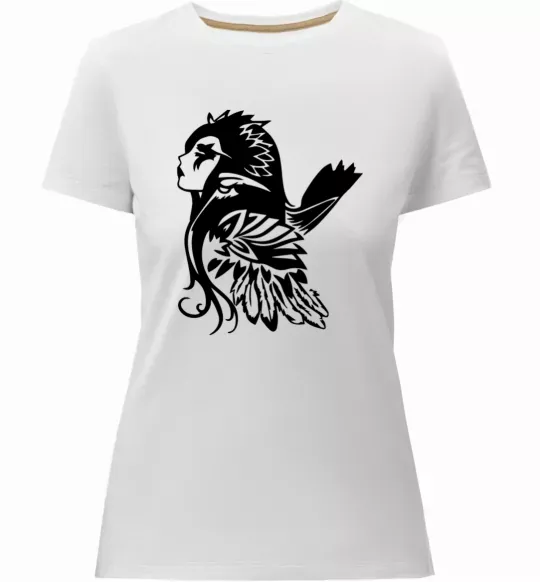 Женская премиум футболка Warcraft Elf Белый фото