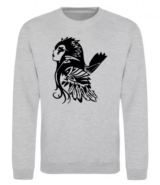 Світшот Warcraft Elf Сірий меланж фото