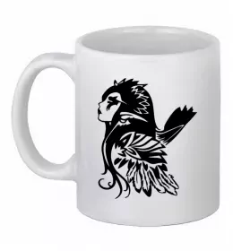 Чашка керамічна Warcraft Elf Білий фото