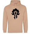 Чоловіча толстовка (худі) The Bifactional Warcraft Symbol Пісочний Чоловіча толстовка (худі) The Bifactional Warcraft Symbol Пісочний фото