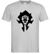 Чоловіча футболка The Bifactional Warcraft Symbol Сірий фото
