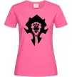 Жіноча футболка The Bifactional Warcraft Symbol Яскраво-рожевий фото