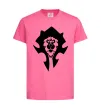 Детская футболка The Bifactional Warcraft Symbol Ярко-розовый фото