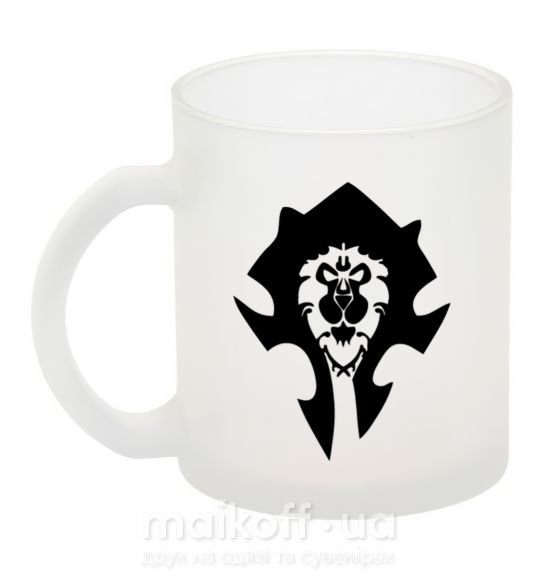 Чашка стеклянная The Bifactional Warcraft Symbol Фроузен фото