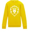Детский Свитшот World of Warcraft Alliance Солнечно желтый фото
