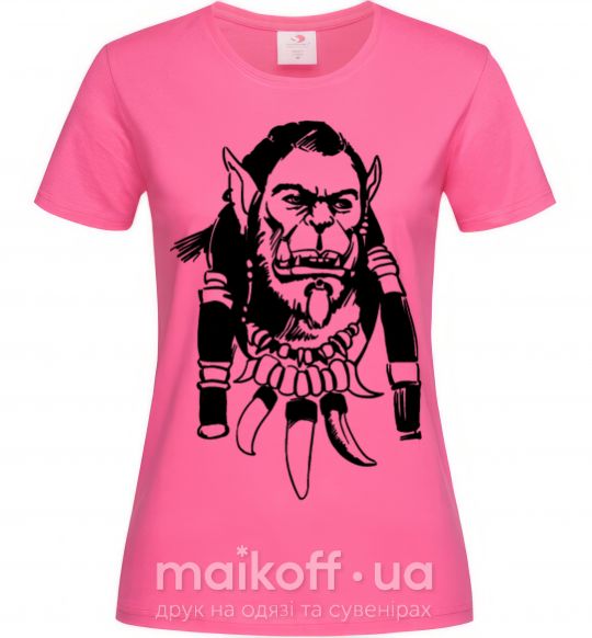 Жіноча футболка Durotan Яскраво-рожевий фото
