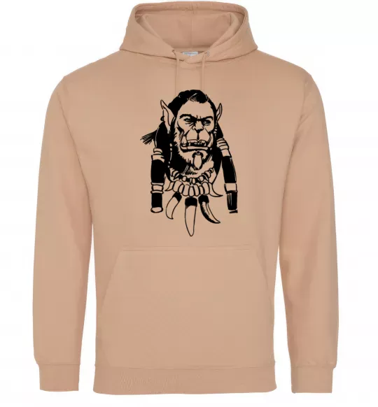 Чоловіча толстовка (худі) Durotan Пісочний фото