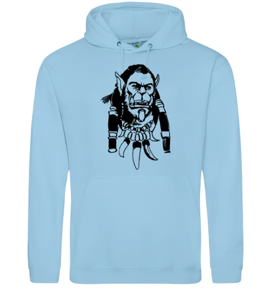 Жіноча толстовка (худі) Durotan Блакитний фото