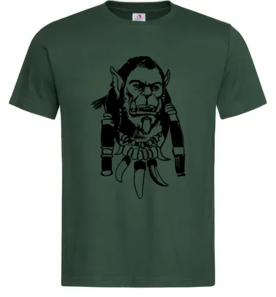 Чоловіча футболка Durotan Темно-зелений фото