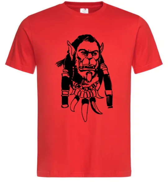 Чоловіча футболка Durotan Червоний фото