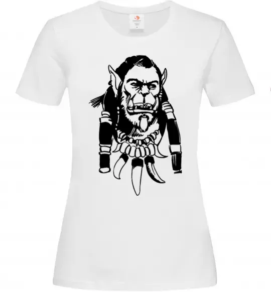 Жіноча футболка Durotan Білий фото