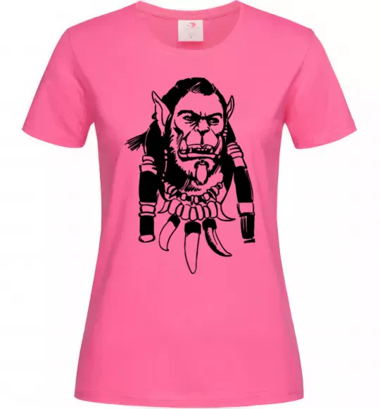 Жіноча футболка Durotan Яскраво-рожевий фото